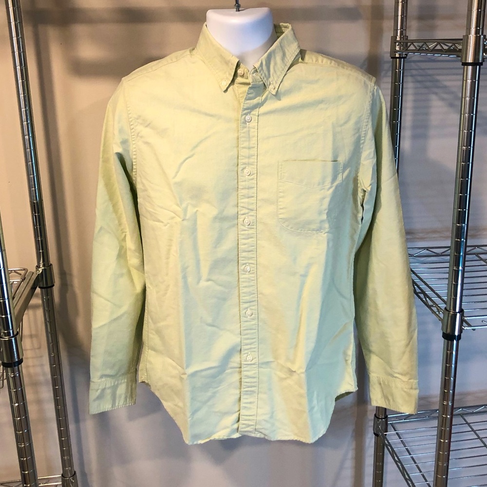 Men’s JCrew Light Green Button Down Shirt